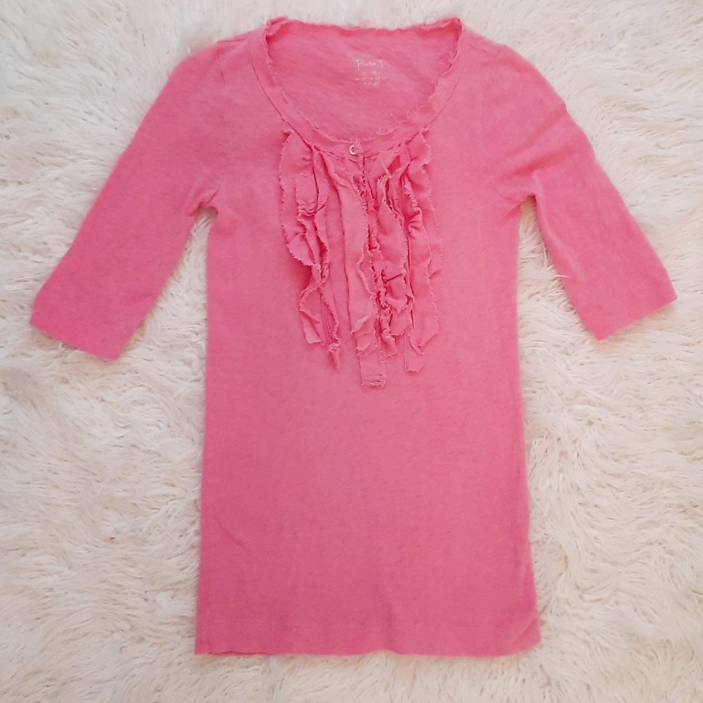 Pretty in pink with ruffles